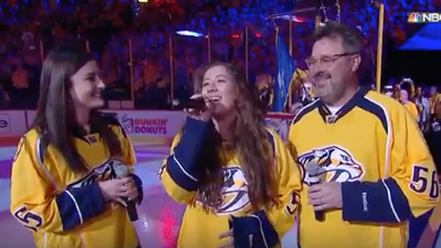 Keith Urban's National Anthem for the Nashville Predators