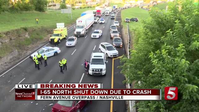1 Killed In I-65 Crash Near Fern Avenue - NewsChannel 5 Nashville