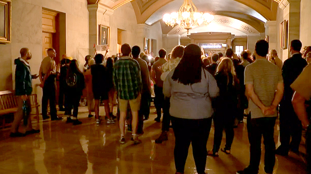 Protesters target KKK bust