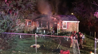 Columbia Firefighters Fight House Fire