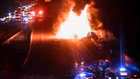 Fiery Tanker Truck Crash Shuts Down Interstate
