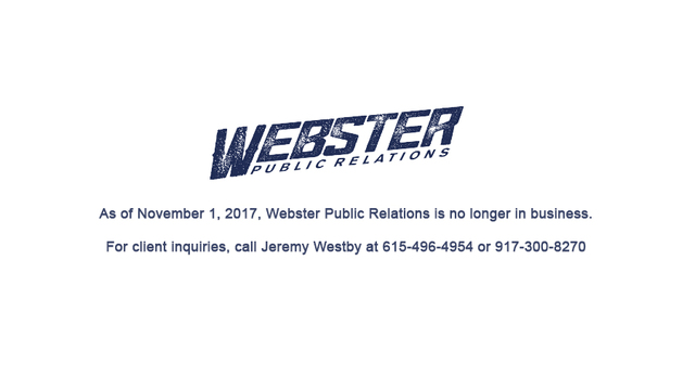 Webster PR Revamps After Sex Harassment Charge Webster PR Revamps After Sex Harassment Charge