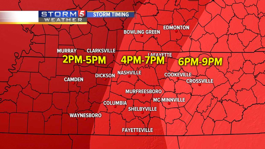 Severe Weather Threat Prompts School Closings Across Tenn