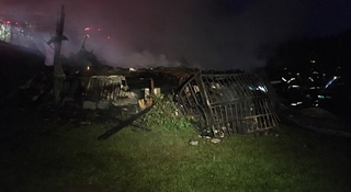 Home Destroyed In Davidson Co. Fire