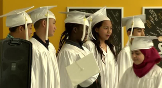 School For Immigrant & Refugee Students Graduate