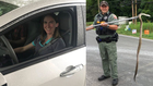 Snake Crawls From Trunk While Woman Is Driving
