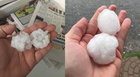 Severe Storms Bring Hail to Mid-State