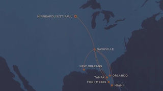 Sun Country Airlines Offering 6 Flights From BNA