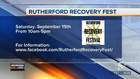 Happening Around Town- Rutherford Recovery Fest