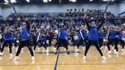 Assist Principal Joins Cheerleaders At Pep Rally