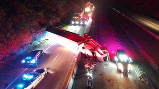 I-40 E. Reopens In Dickson Co. After Semi Crash