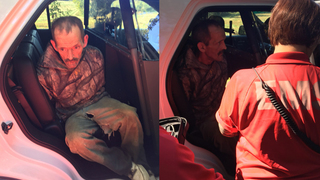 How did Kirby Wallace elude police for 2 weeks?