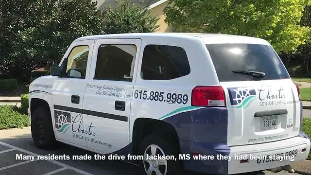 Elderly Hurricane Evacuees Arrive In Middle TN
