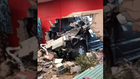 12-year-old driver crashes into building