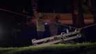 Driver charged in crash that knocked out power
