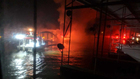 Man, dog escape boat fire in Hendersonville